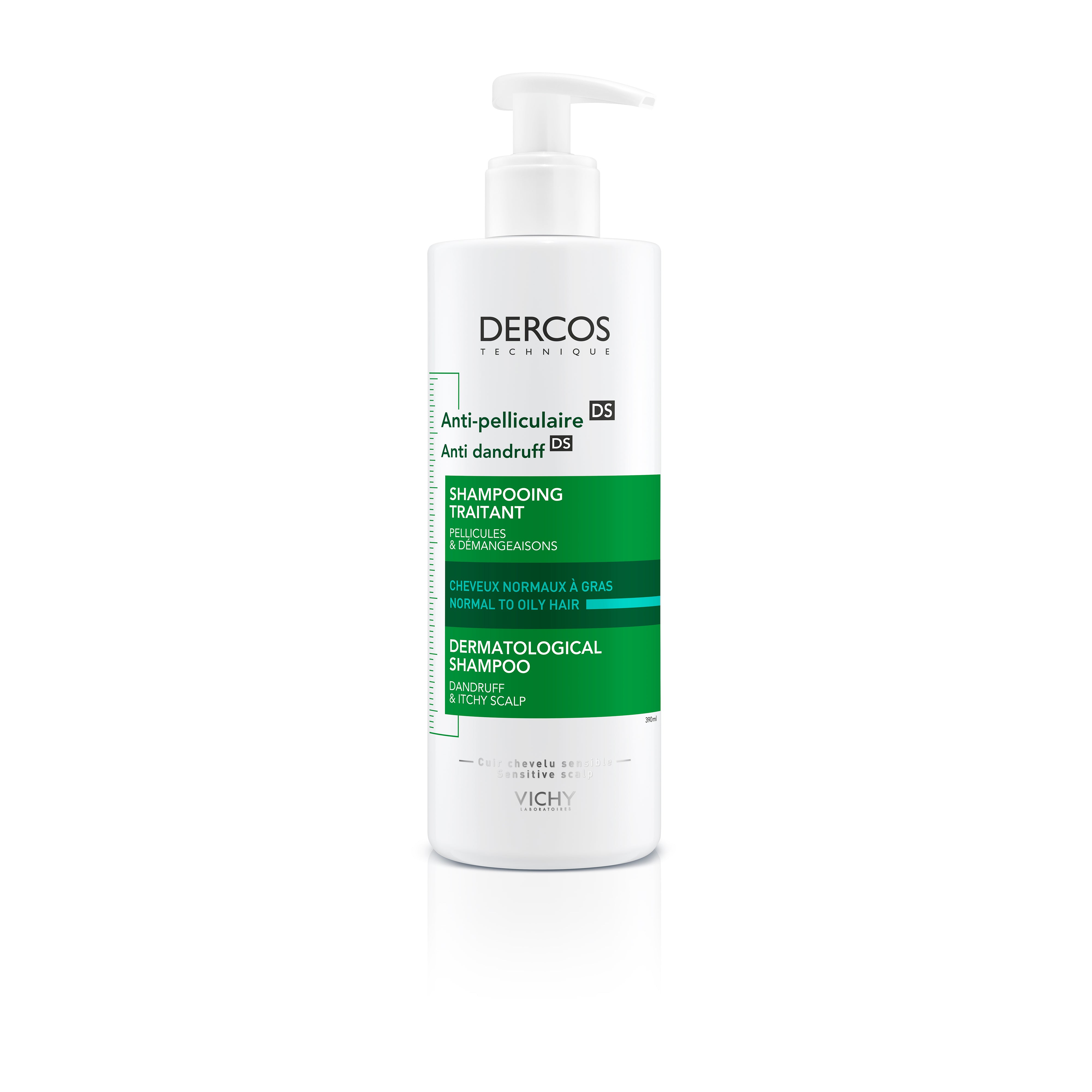 Dercos Anticaspa Champo Caspa Oleosa 390ml - Farmácia Garcia