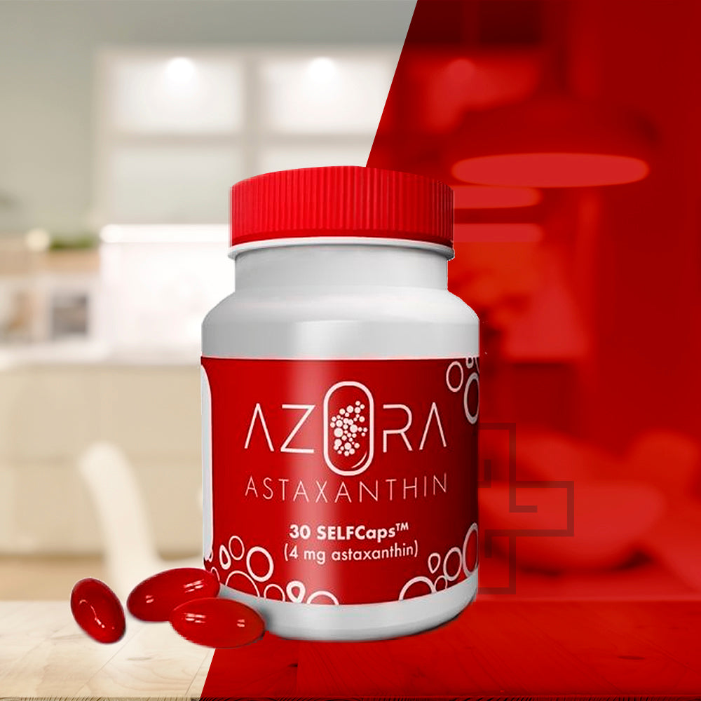Azora Astaxantina 30 Cápsulas Softgel - Farmácia Garcia
