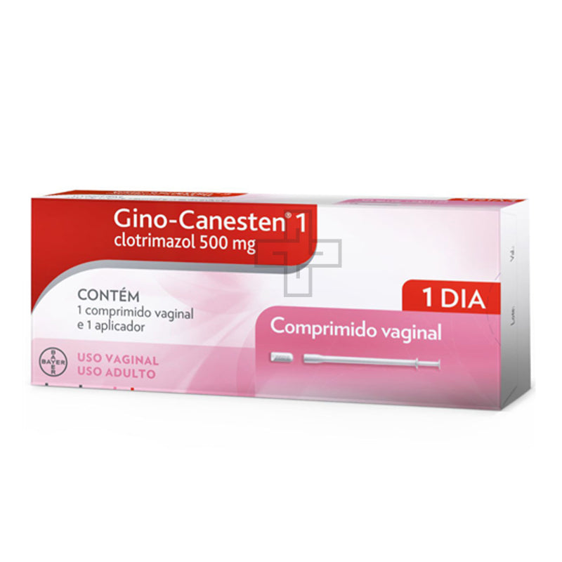 Gino-Canesten 1, 500 mg x 1 comp vag - Farmácia Garcia