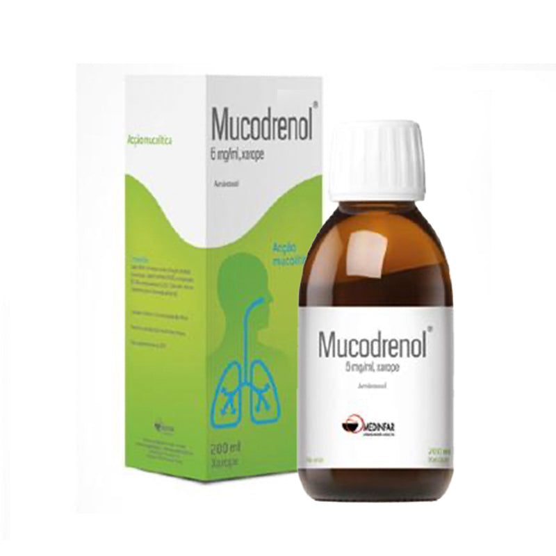 Mucodrenol, 6 mg/mL- 200 mL x 1 xararope - Farmácia Garcia