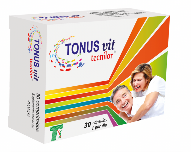 Tecnilor Tonus Vit 30 Cápsulas - Farmácia Garcia