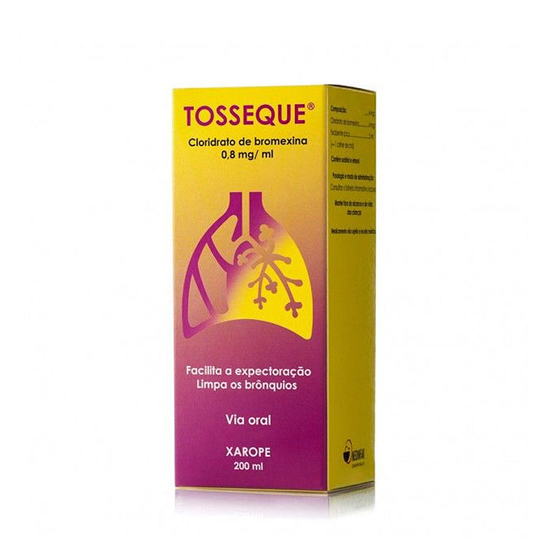 Tosseque, 0,8mg/mL-200 mL x 1 xar mL - Farmácia Garcia