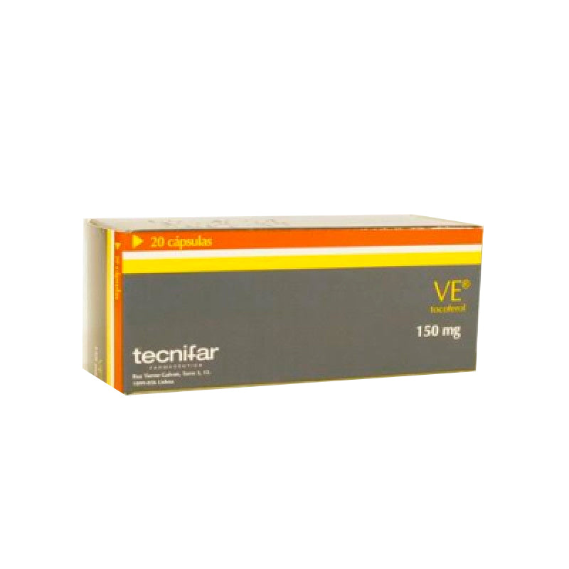 VE 150mg 20 Cápsulas - Farmácia Garcia