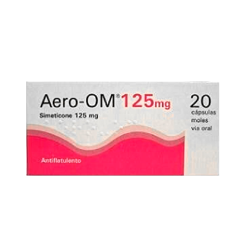 Aero-OM 125mg x 20 cáps mole - Farmácia Garcia