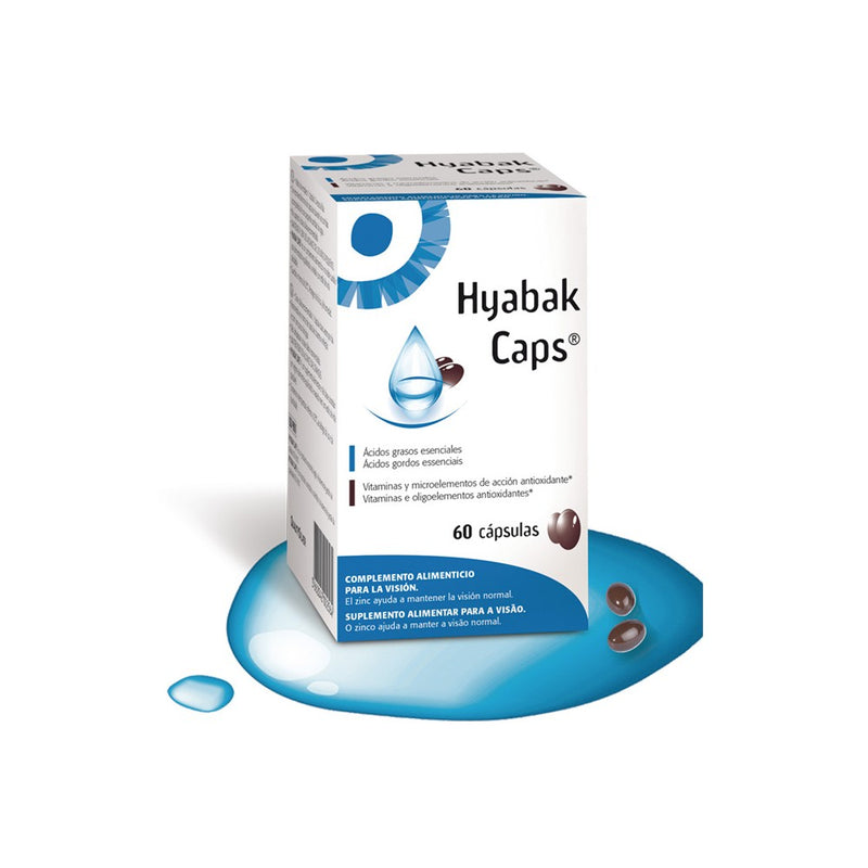 Hyabak 60 Cápsulas - Farmácia Garcia