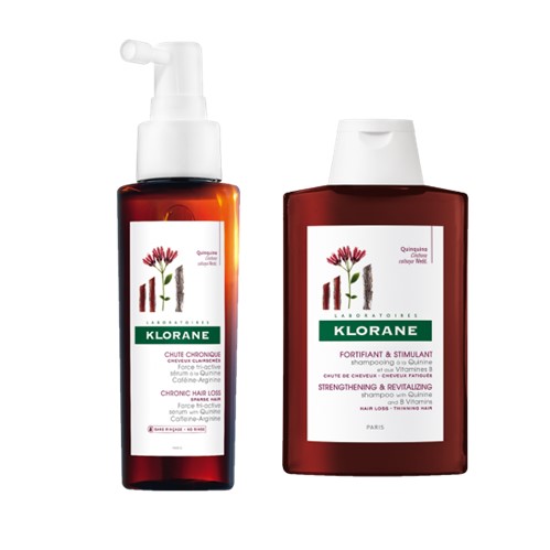 Klorane Força Tri-Activa Sérum Antiqueda com Oferta de Champô Quinina - Farmácia Garcia