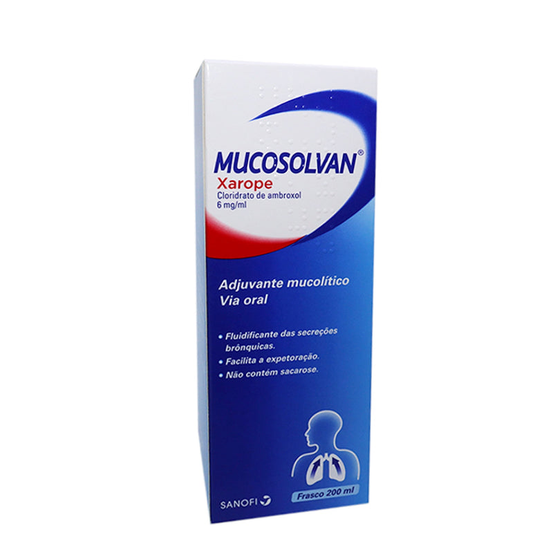 Mucosolvan, 6 mg/mL-200 mL x 1 xar mL - Farmácia Garcia