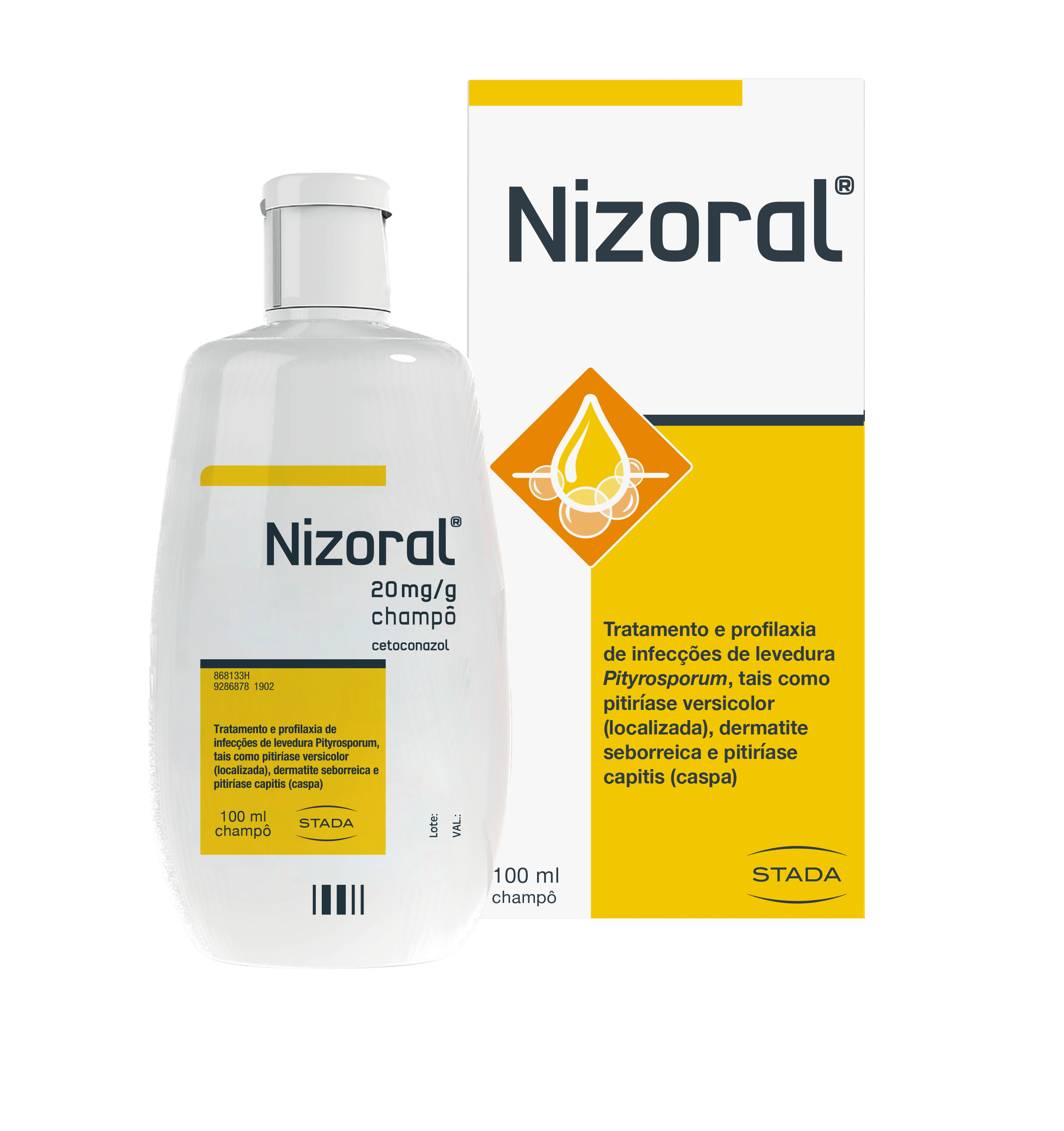 Nizoral Champô 100ml - Farmácia Garcia