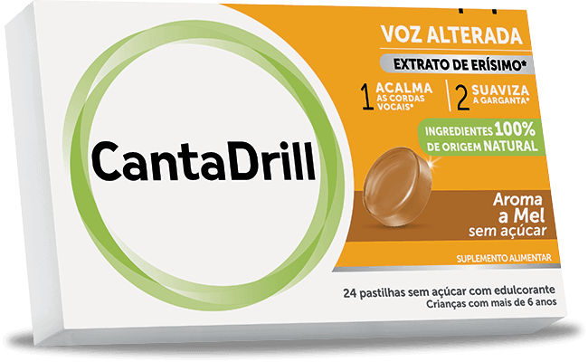 CantaDrill Sem Açúcar 24 Pastilhas - Farmácia Garcia