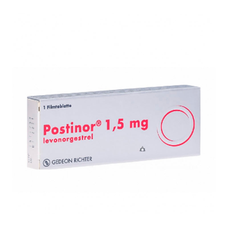 Postinor 1,5 mg x 1 comprimido - Farmácia Garcia