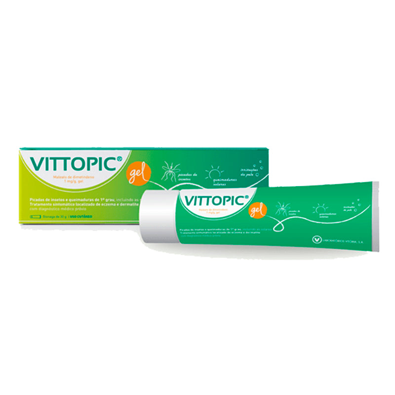 Vittopic, 1 mg/g-30 g x 1 gel bisnaga - Farmácia Garcia