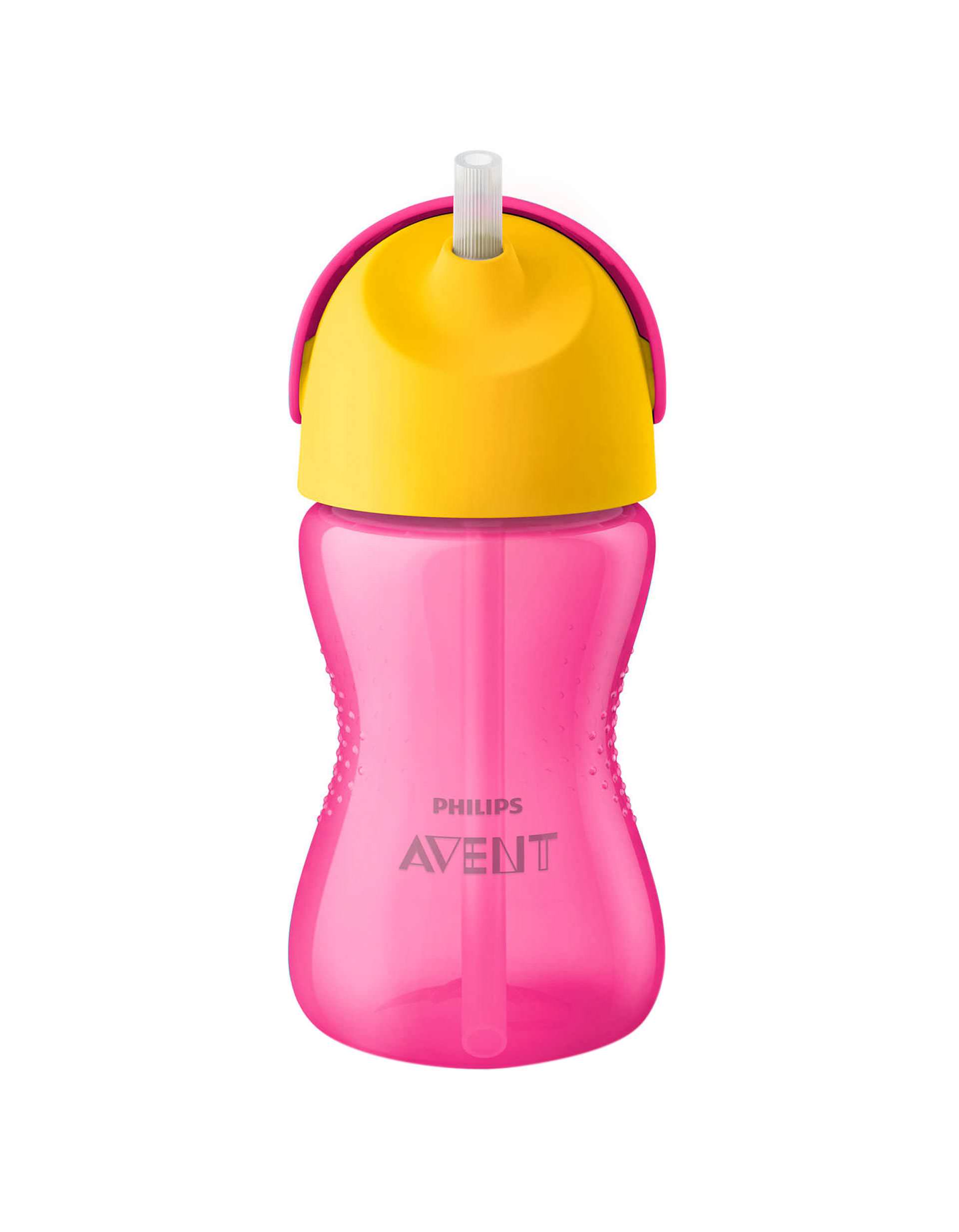 Philips Avent Copo Com Palhinha 12M+ 300ml Girl - Farmácia Garcia