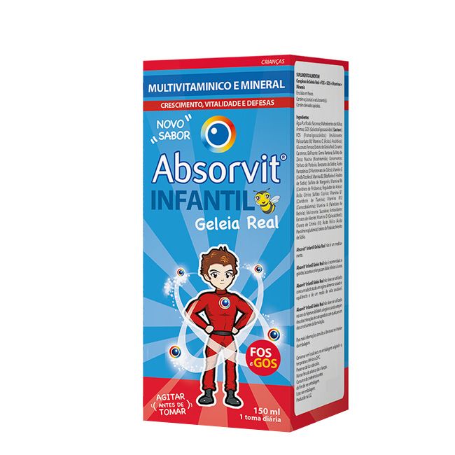 Absorvit Infantil Xarope 150ml - Farmácia Garcia