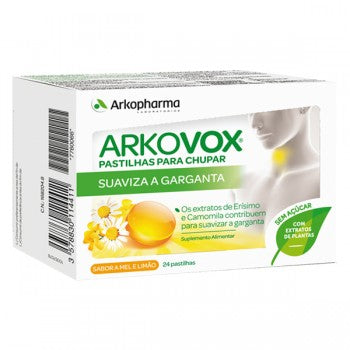 Arkovox Mel Limão 24 Pastilhas - Farmácia Garcia