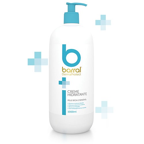 Barral Dermaprotect Creme Hidratante 1000ml - Farmácia Garcia