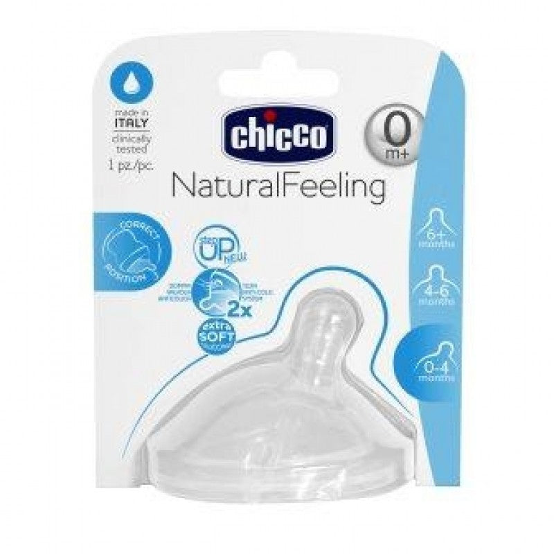 Chicco Tetina Stepup New1 0M+ x 1 - Farmácia Garcia