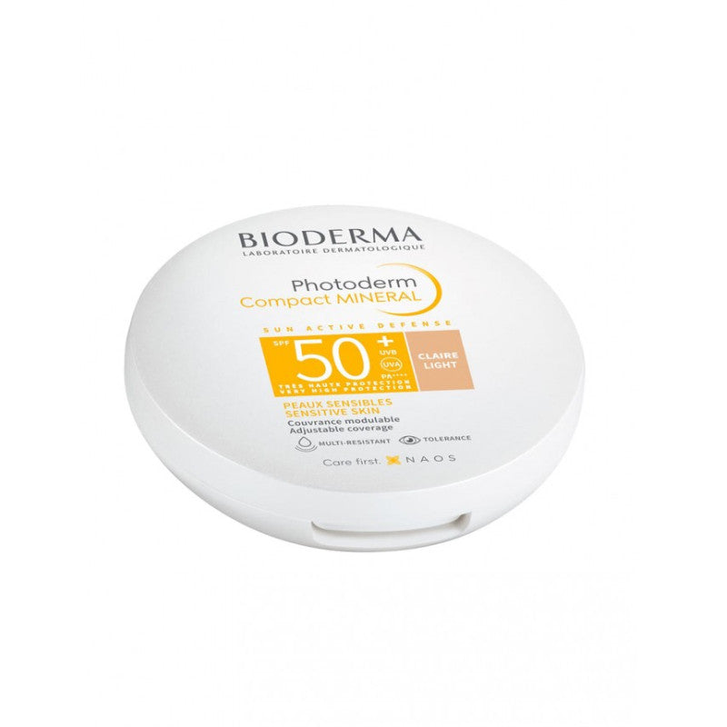 Bioderma Photoderm Compacto SPF50+ Claro 10g - Farmácia Garcia