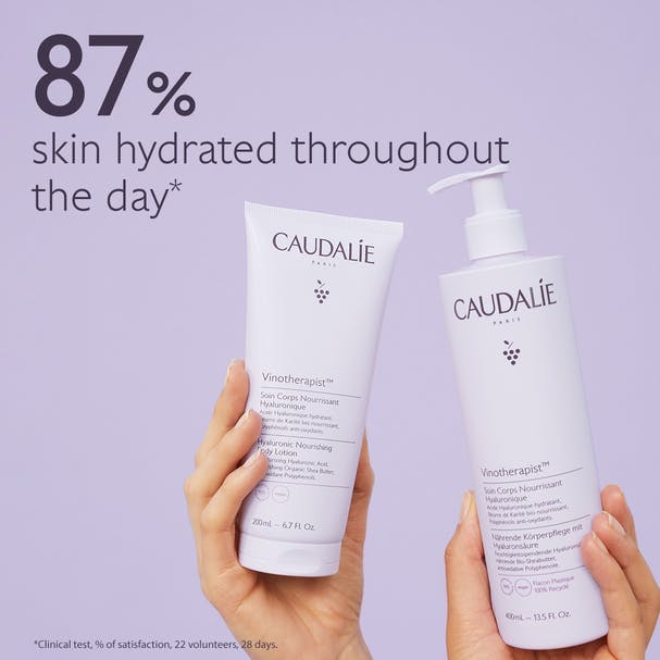 Caudalie Cuidado Corporal Nutritivo Hialurónico 400ml Vinotherapist™ - Farmácia Garcia