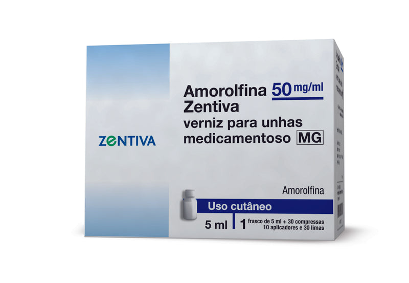 Amorolfina Verniz 50 mg/mL 5mL - Farmácia Garcia