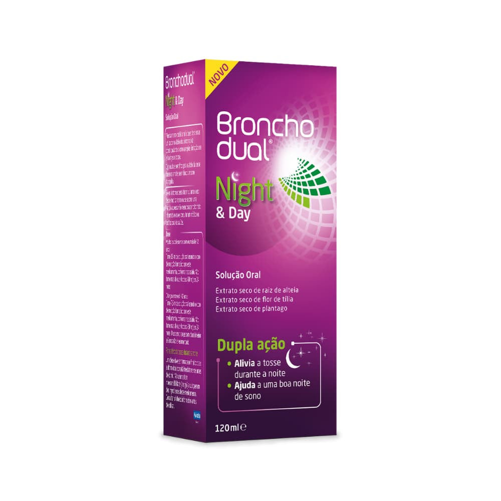 Bronchodual Night & Day 120ml - Farmácia Garcia