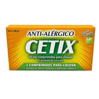 Cetix 10 mg 7 Comprimidos para Chupar - Farmácia Garcia
