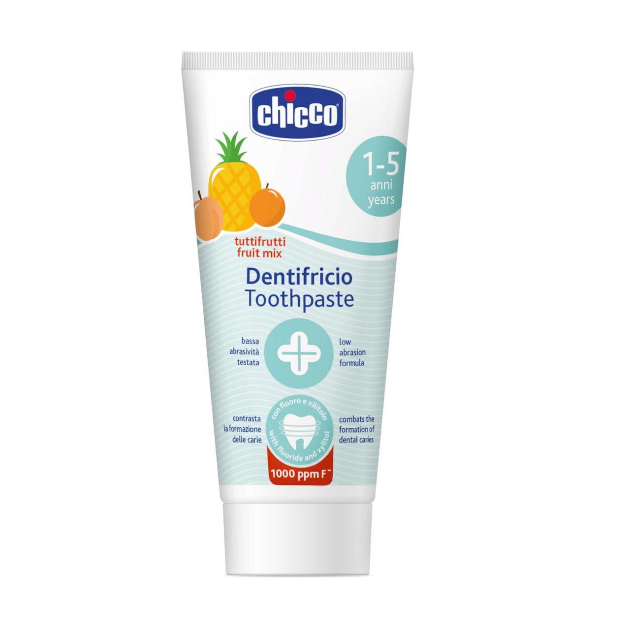 Chicco Dentífrico Tutti-Frutti 1 a 5 Anos - Farmácia Garcia