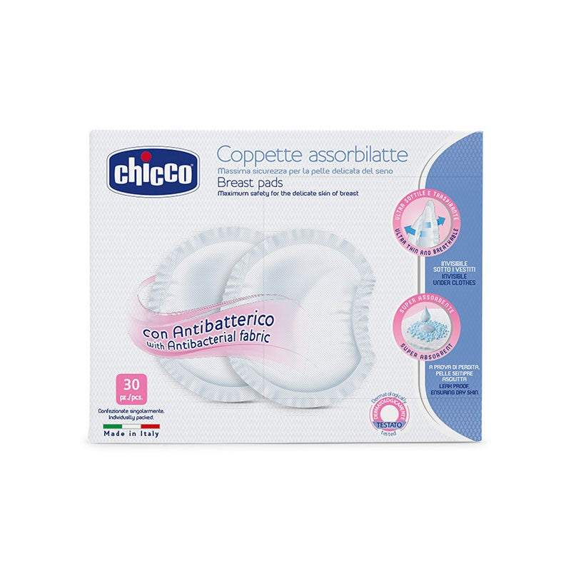 Chicco Discos Absorventes x 30 unidades - Farmácia Garcia