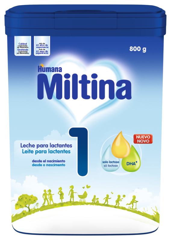 Miltina 1 Leite Lactentes 800g - Farmácia Garcia