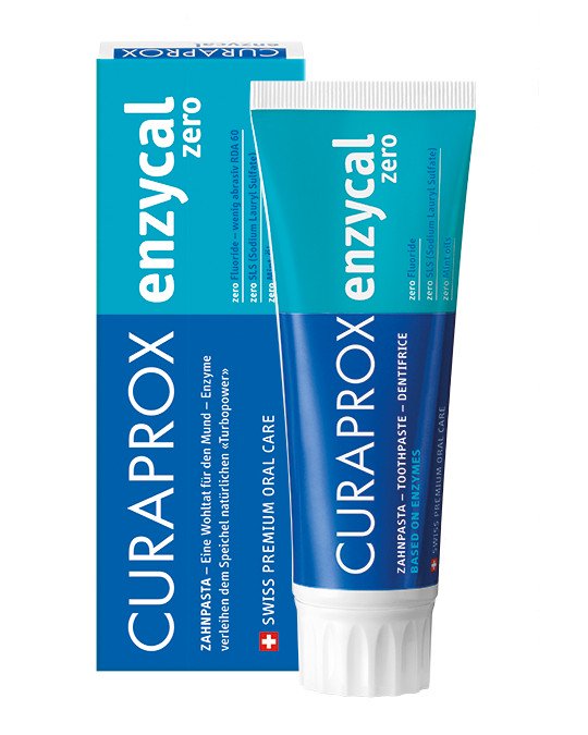 Curaprox Enzycal Zero Flúor 1450 75ml - Farmácia Garcia