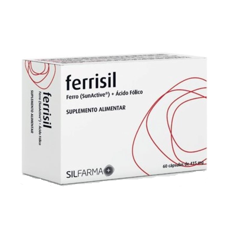 Ferrisil 60 cápsulas - Farmácia Garcia