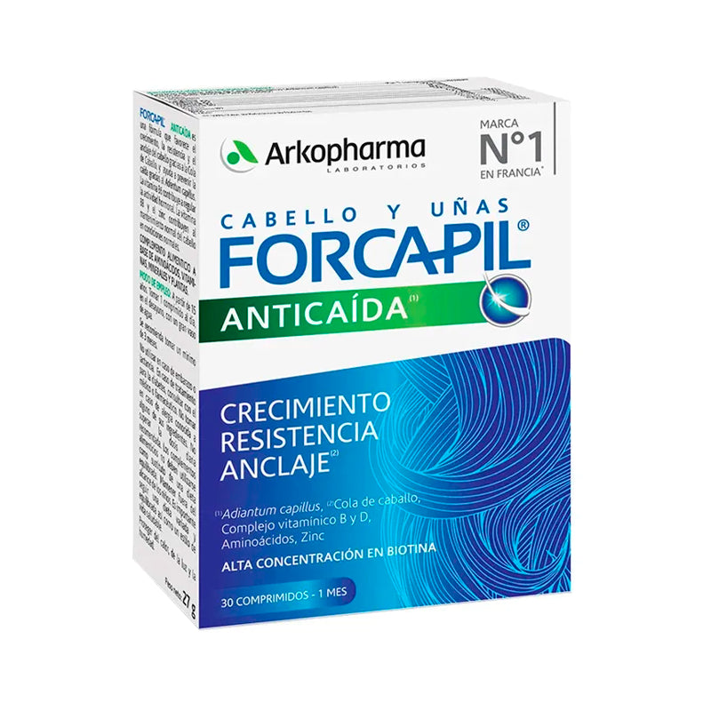 Forcapil Antiqueda 30 comprimidos - Farmácia Garcia