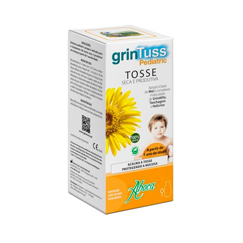 GrinTuss Pediatric Poliresin Xarope 180g - Farmácia Garcia