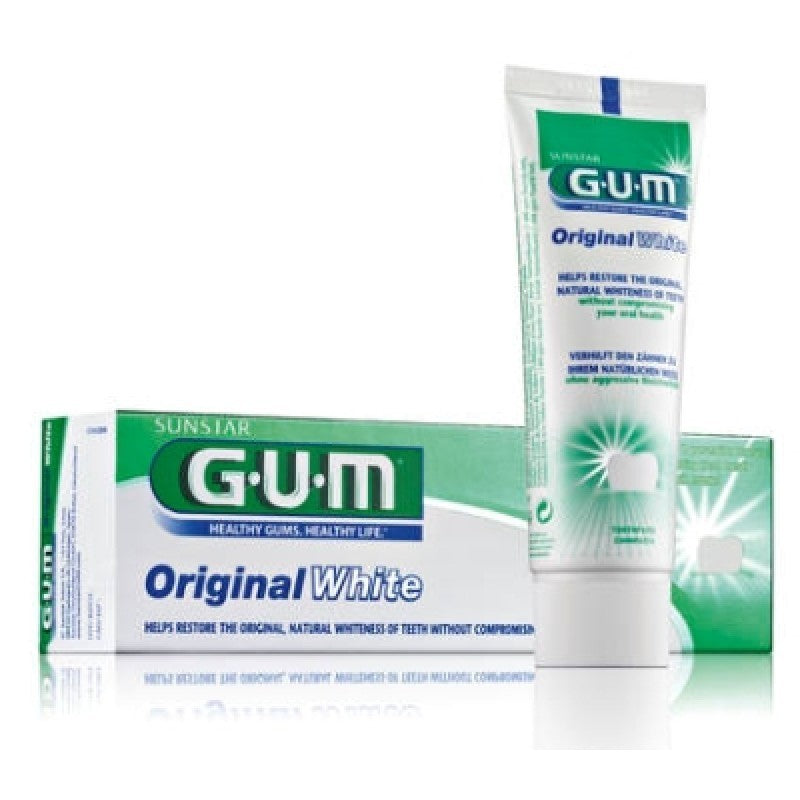 GUM Original White Pasta Dentária 75ml - Farmácia Garcia