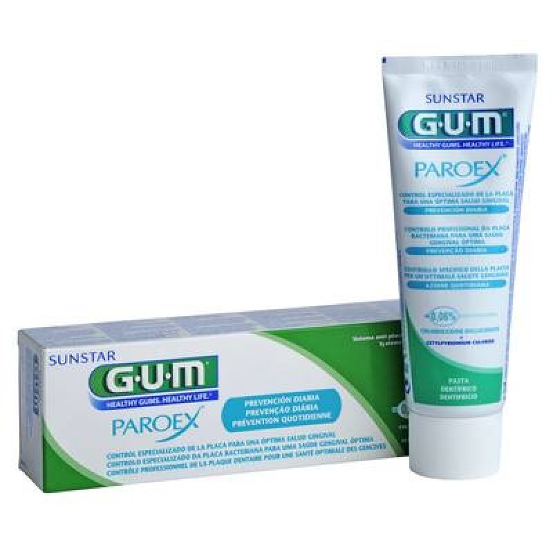 GUM Paroex Pasta Dentes Prevenção 75ml - Farmácia Garcia