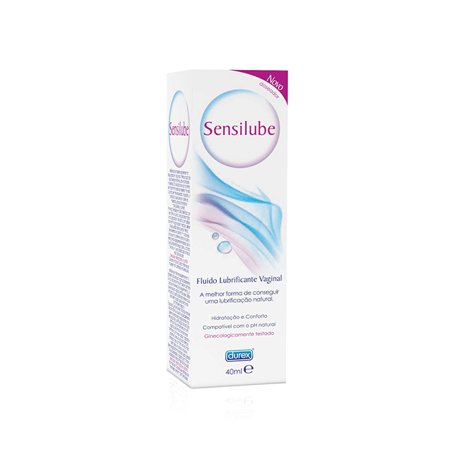 Durex® Sensilube Fluído Lubrificante Vaginal 40ml - Farmácia Garcia