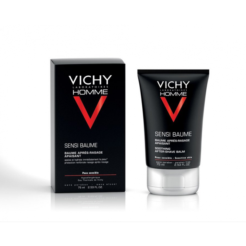 Vichy Homme Sensi Balsamo Mineral 75ml - Farmácia Garcia