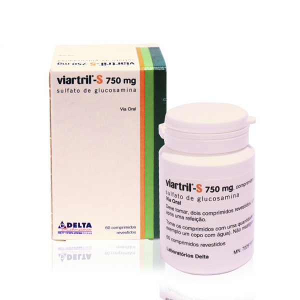 Viartril-S, 750 mg x 60 comp rev - Farmácia Garcia