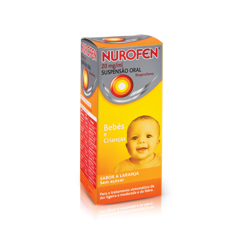 Nurofen, 20 mg/mL-150 mL x 1 susp oral mL - Farmácia Garcia