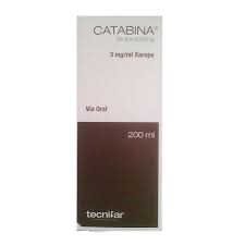 Catabina, 3 mg/mL-200 mL x 1 xar mL - Farmácia Garcia