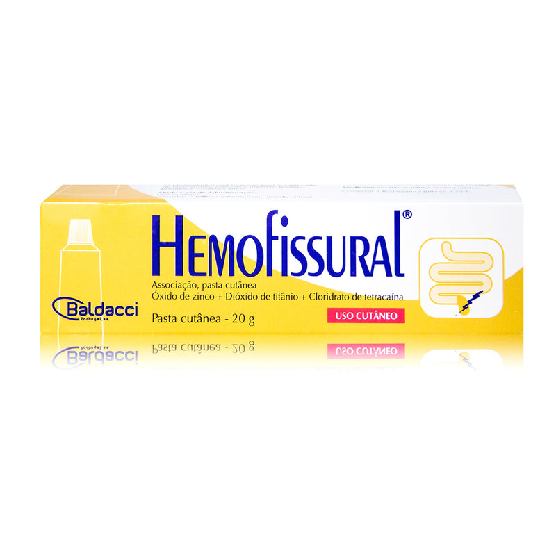 Hemofissural, 20g x 1 pasta cutânea - Farmácia Garcia
