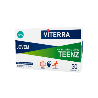 Viterra Jovem Teenz Comprimidos x30 comp - Farmácia Garcia