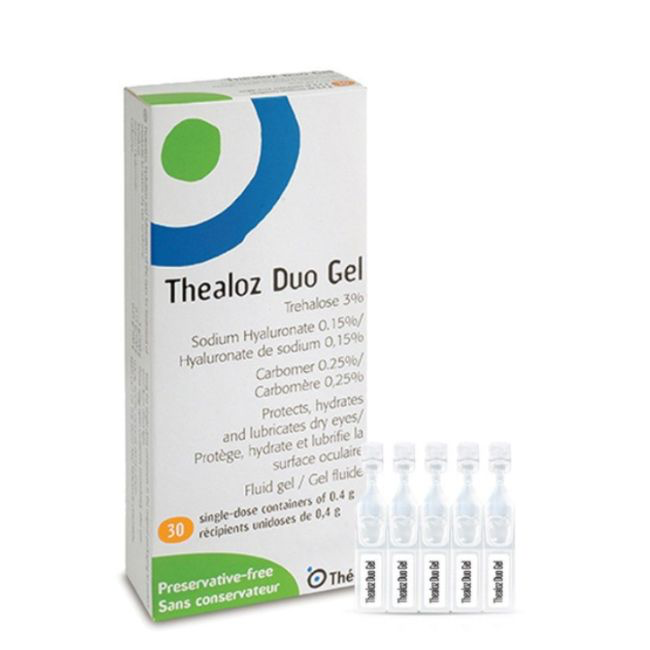 Thealoz Duo Gel Oftalmico Unid 0,4g X 30 - Farmácia Garcia