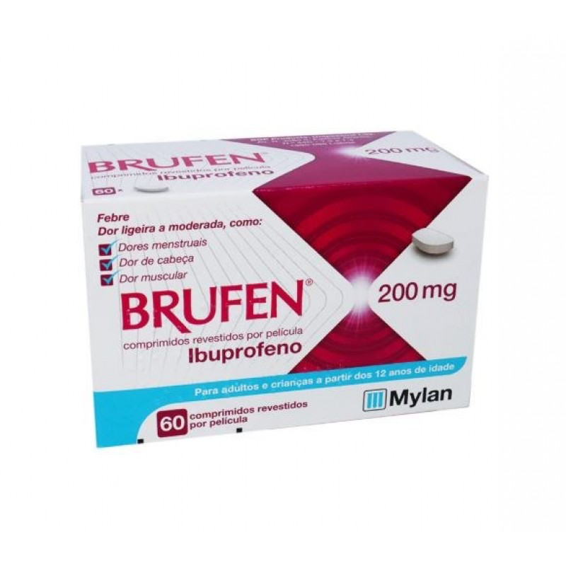 Brufen, 200 mg x 60 comp rev - Farmácia Garcia