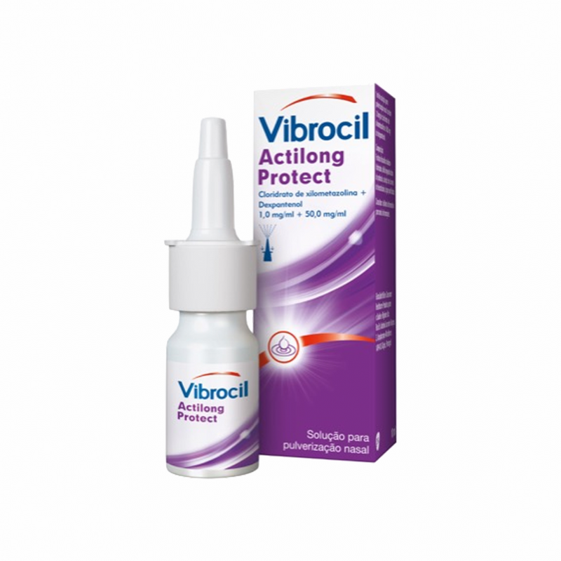 Vibrocil ActilongProtect 1/50 mg/mL-15mL x 1 sol pulv nasal - Farmácia Garcia