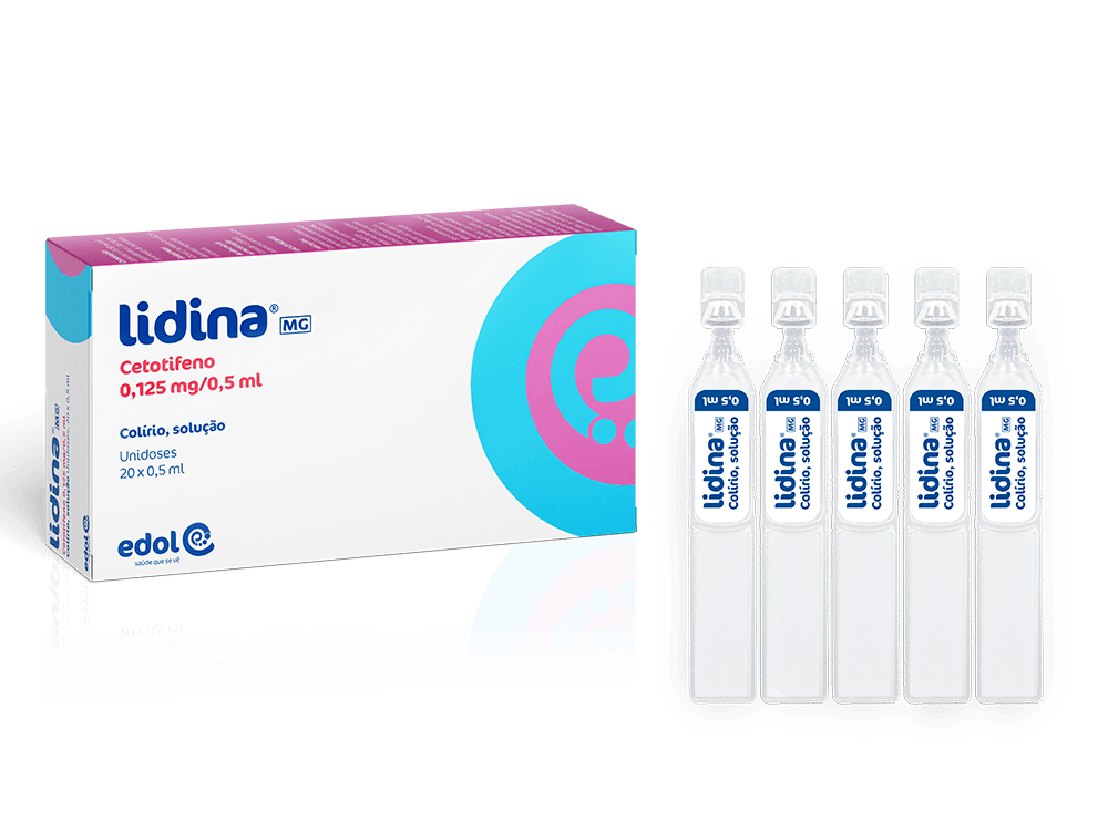 Lidina MG, 0,125 mg/0,5 mL x 20 sol col unidose - Farmácia Garcia