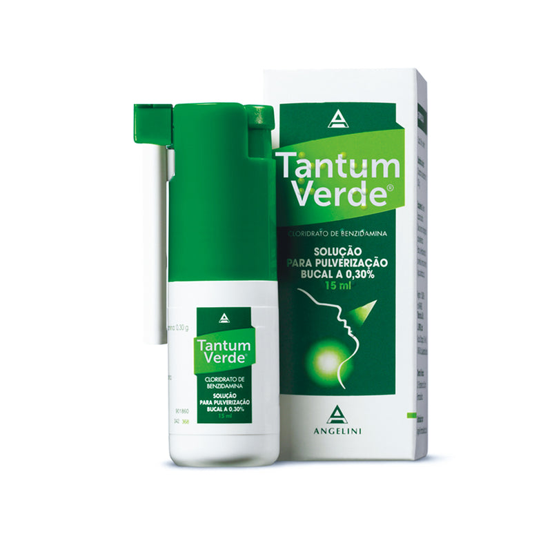 Tantum Verde, 3 mg/mL-15 mL x 1 sol pulv bucal - Farmácia Garcia