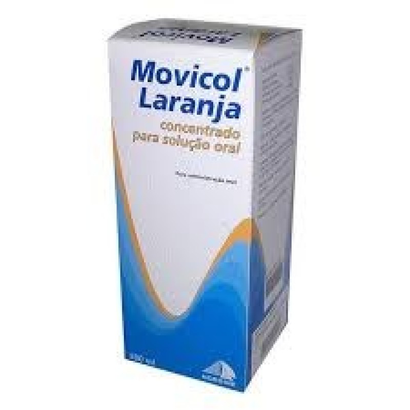 Movicol Laranja, 500 mL x 1 conc p/sol oral - Farmácia Garcia