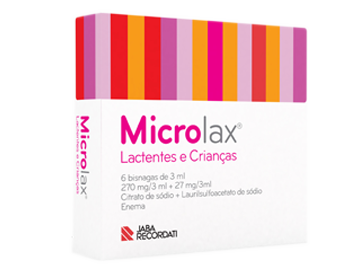 Microlax, 270/27 mg/3 mL x 6 enema solução tubo - Farmácia Garcia