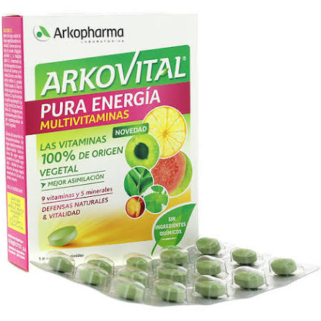Arkovital@ Pura Energia Comprimidos x30 - Farmácia Garcia