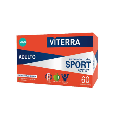 Viterra Sport Activit Adulto Comprimidos x60 - Farmácia Garcia